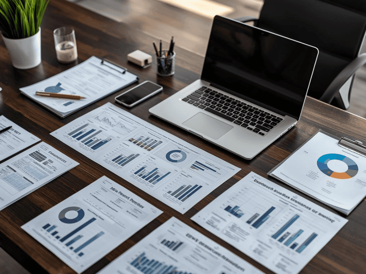 Business growth systems blog image showing reports analytics and executive operations planning