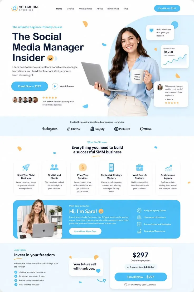 Mobiz website design template 16
