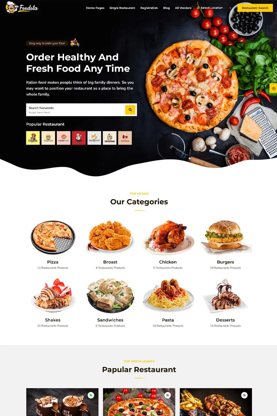 Mobiz website design template 2