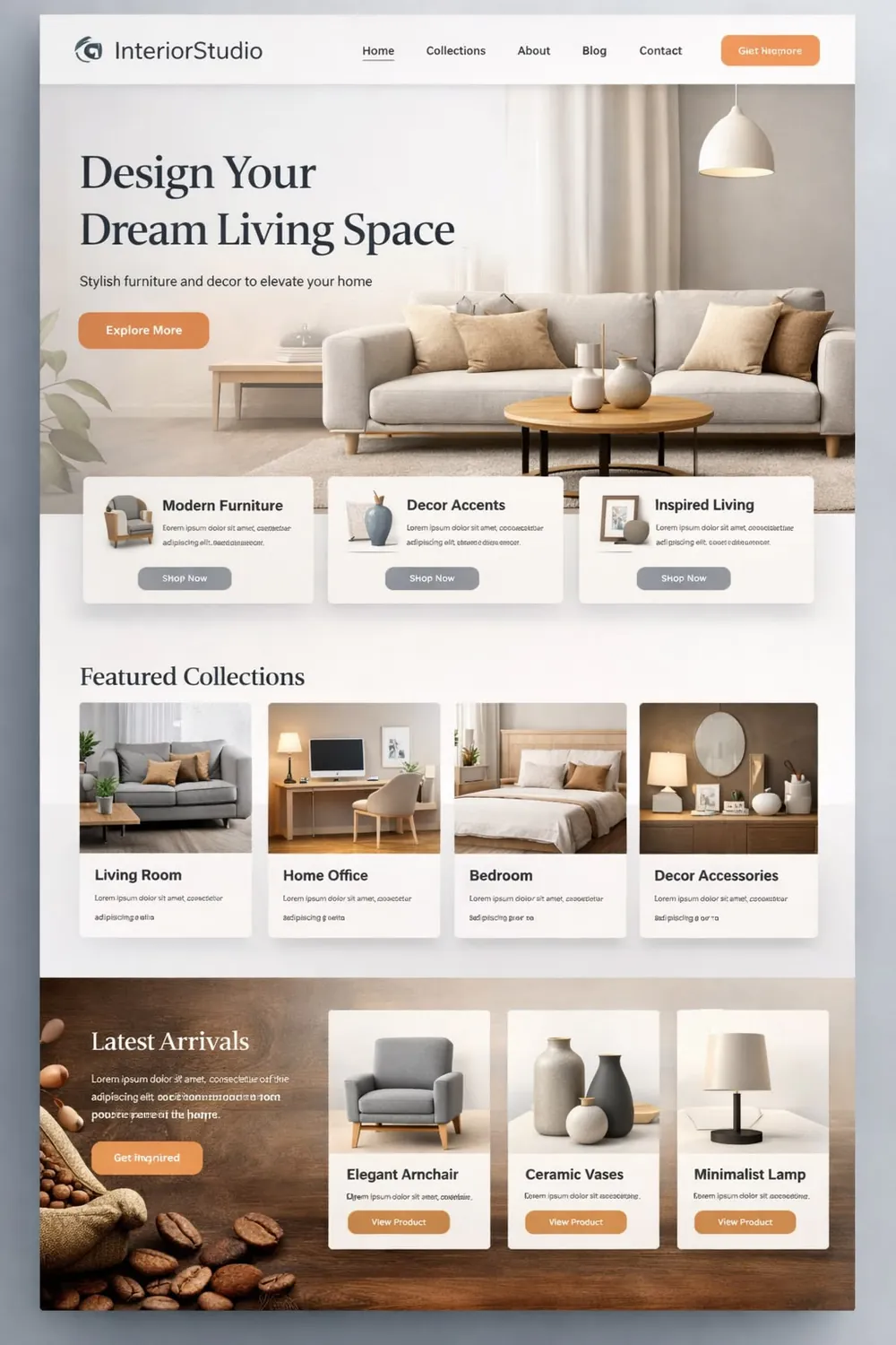 Mobiz website design template 6