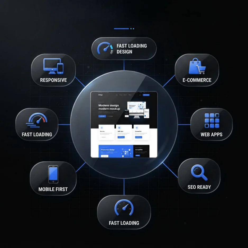 Mobiz website design and development services